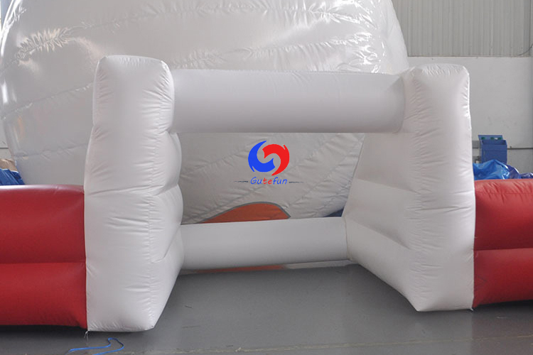Outdoor commercial Football Soccer field arena Air Inflated Court Inflatable Sports Pitches for bumper ball games