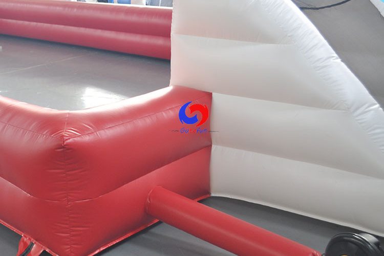 Outdoor commercial Football Soccer field arena Air Inflated Court Inflatable Sports Pitches for bumper ball games