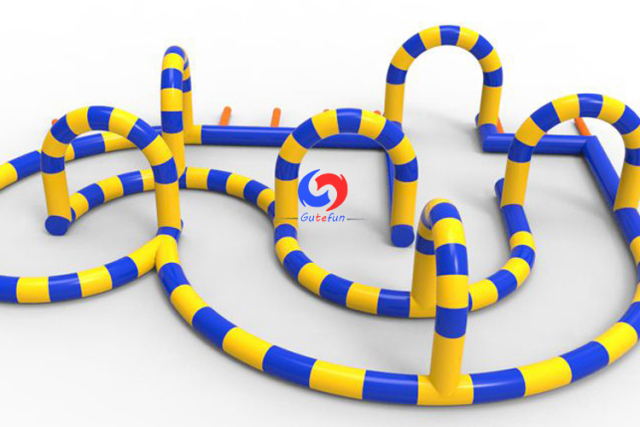 outdoor Safety quad bikes electric bumping rc car racing inflatable barrier inflatable bumper car track for bumper cars