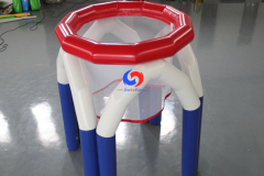 Huge Basketball. Giant inflatable basketball. Indoor or outdoor giant basketball hoop.