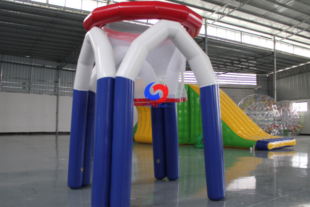 Huge Basketball. Giant inflatable basketball. Indoor or outdoor giant basketball hoop.