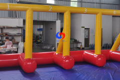 team building attraction "Inflatable hippodrome" Inflatable pony Inflatable Horses for Children and adults