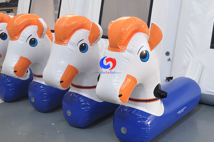 team building attraction "Inflatable hippodrome" Inflatable pony Inflatable Horses for Children and adults