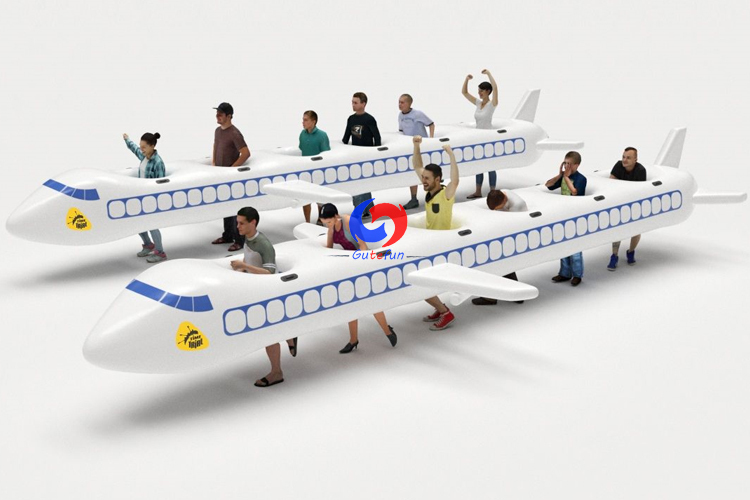 Inflatable team attraction "Aircraft Captain" "Turbulence in the plane" equipment for corporate and team building
