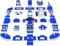 High Quality Commercial Floating Aqua Inflatable Water Parks equipment For Sale