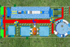 easy to install movable 200ft large outdoor metal frame above ground swimming pool water park manufacturers
