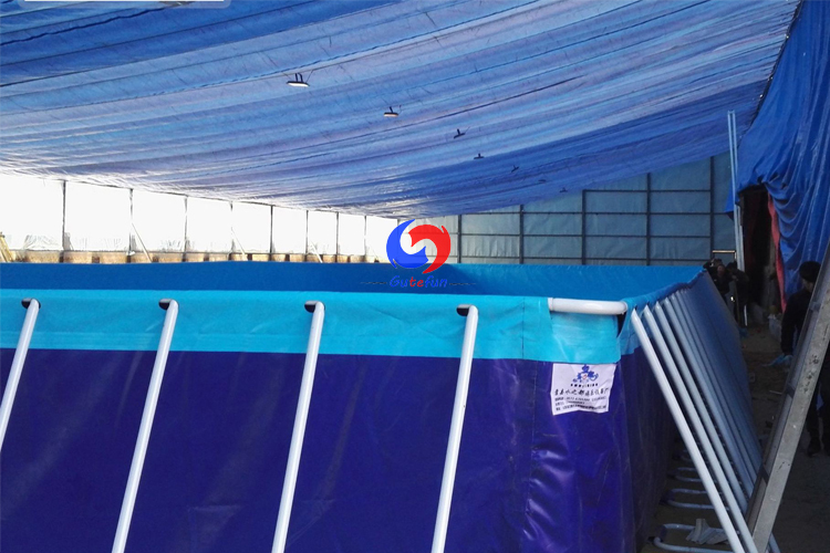custom drought-resistant water tank Greenhouse water bag mobile swimming pool fish &shrimp breeding pond