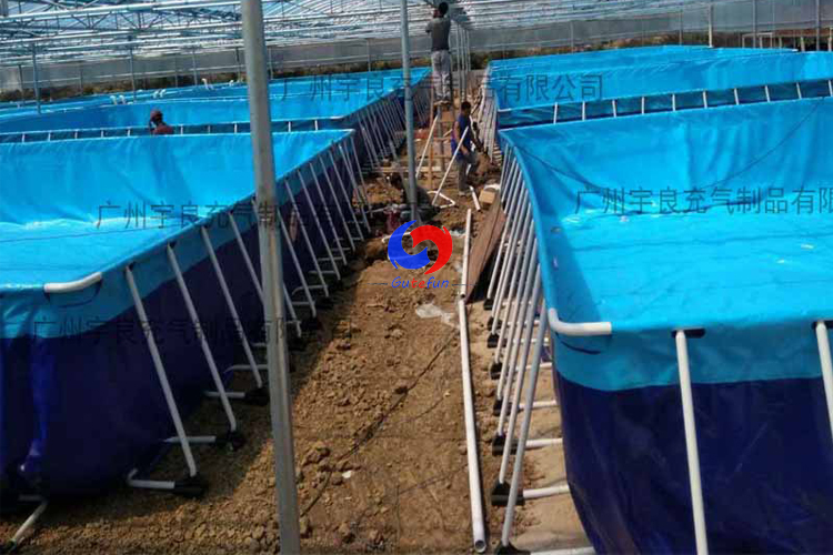 custom drought-resistant water tank Greenhouse water bag mobile swimming pool fish &shrimp breeding pond