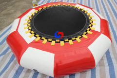 Mobile indoor kids adult excited round&square single inflatable jumping jumper inflatable bungee trampoline for sale