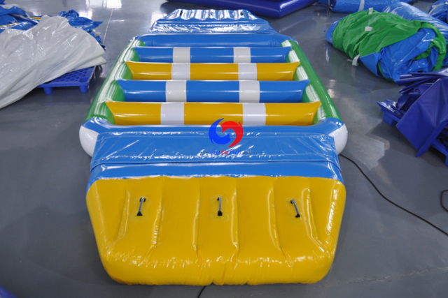awesome summer fun adults kids pool inflatables floating bridge aquatic toys pool water games for commercial pools