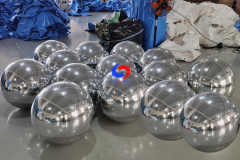 high quality pvc reflective decoration silver giant inflatable mirror ball silver reflective giant inflatable mirror ball