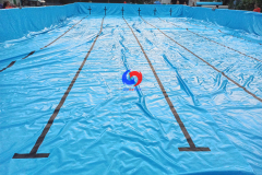 China No.1 large rectangular metal frame swimming pool adult metal frame above ground pool for swim training