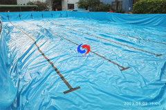 China No.1 large rectangular metal frame swimming pool adult metal frame above ground pool for swim training