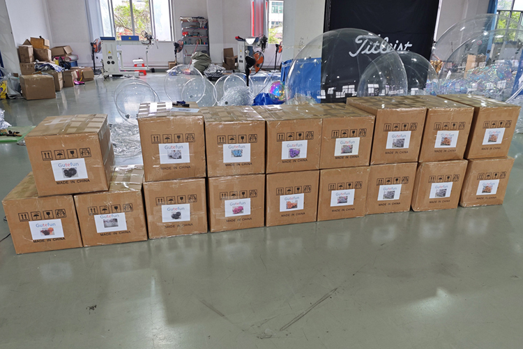 Custom big shiny clear brown bubble balloons/giant spheres/mirror balls for events decorator artist rental occasions