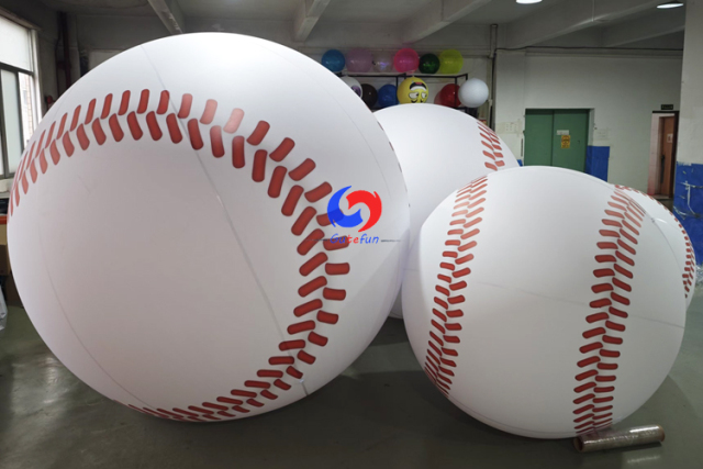 fastest shipping custom baseball game different sizes 3 ft 4 ft 5 ft 6.6 ft 7.6 ft inflatable baseball