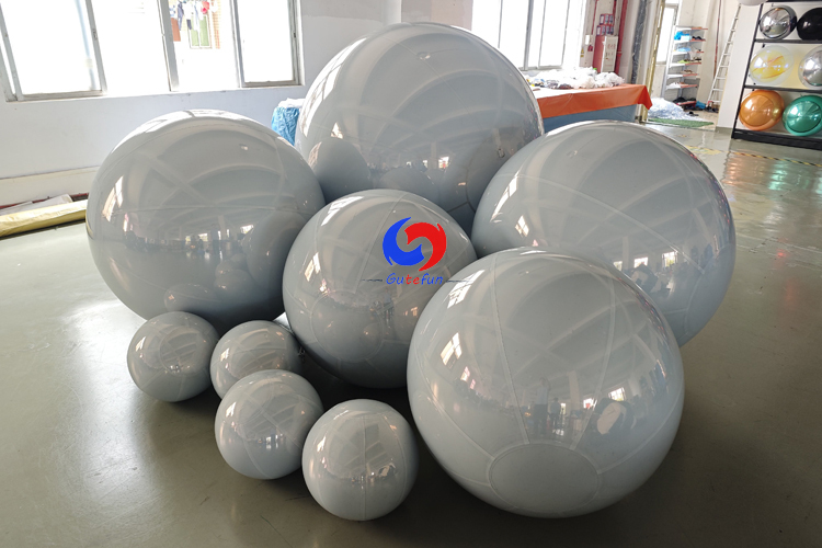 White shiny balls represents purity and tolerance