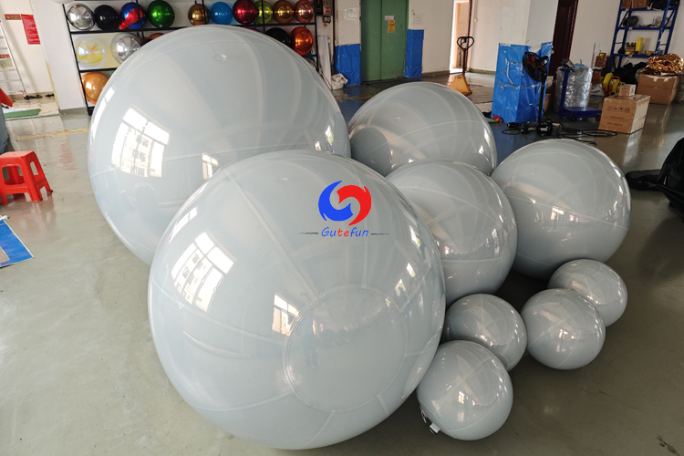 White shiny balls represents purity and tolerance