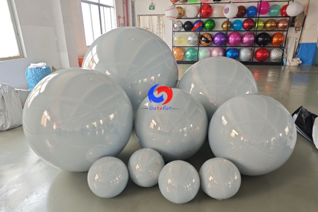 White shiny balls represents purity and tolerance