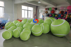 Sport Theme Party Events Birthday Celebration Backdrop Decoration Giant Balloons Inflatable Tennis Balls