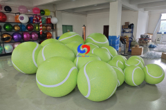 Sport Theme Party Events Birthday Celebration Backdrop Decoration Giant Balloons Inflatable Tennis Balls