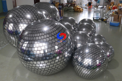Large Events Fantastic Decorations KTV Birthday Party Decor Silver Disco Shiny Balls