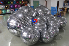 Large Events Fantastic Decorations KTV Birthday Party Decor Silver Disco Shiny Balls