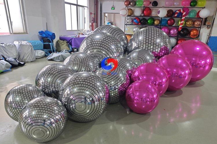 Large Events Fantastic Decorations KTV Birthday Party Decor Silver Disco Shiny Balls