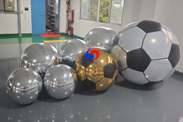 Giant Soccer shiny balls