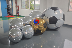 Giant Soccer shiny balls