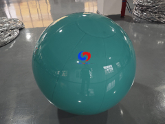 Eye-catching Custom giant dark green balls inflatable balloons for large party events backdrop decorations