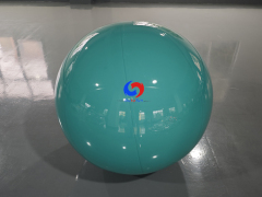 Eye-catching Custom giant dark green balls inflatable balloons for large party events backdrop decorations