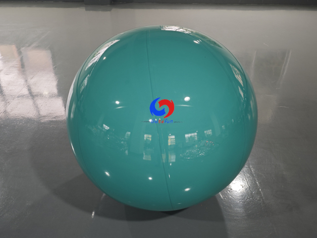 Eye-catching Custom giant dark green balls inflatable balloons for large party events backdrop decorations