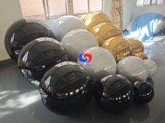 Black + White + Gold big shiny balls bundles for creating unique party birthday events backdrop Christmas decorations