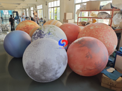 Custom giant inflatable planets model Jupiter /mars /Neptune /moon / sun / earth /wenus inflatable planets