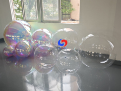 Multi-Size Iridescent & Clear Inflatable Mirror Ball Set