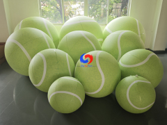 Oversized Inflatable Giant Tennis Balls – Sporty Eye-Catching Decor Props
