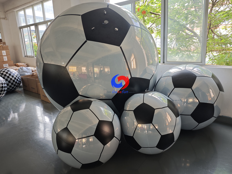 2026 World Cup Decor Drop ⚽ Giant Inflatable Soccer Balls for Fan Zones & Watch Parties