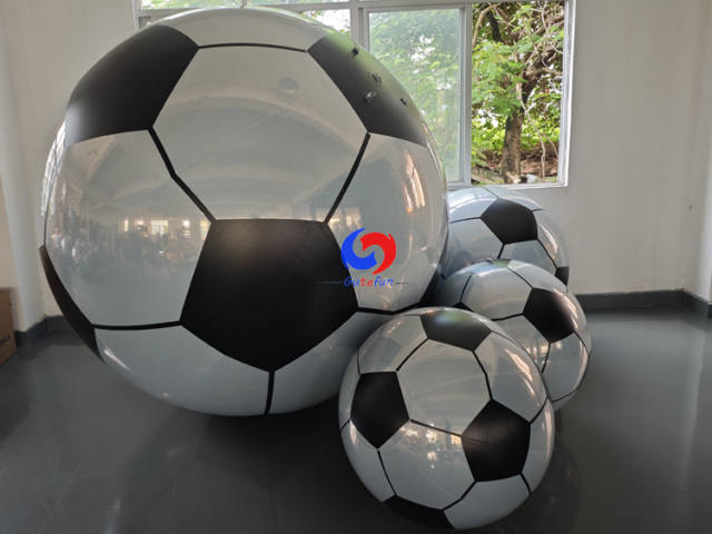 2026 World Cup Decor Drop ⚽ Giant Inflatable Soccer Balls for Fan Zones & Watch Parties