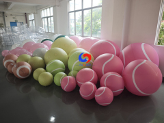 Shiny Mirror Emerald Green Inflatable Orbs | Premium Decor for US & European High-End Events