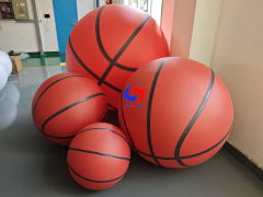 Multi-Size Oversized Basketball Inflatable Set For Sport Themed Installations