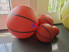 Multi-Size Oversized Basketball Inflatable Set For Sport Themed Installations