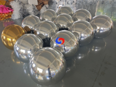 Event & wedding decoration Holographic Iridescent Inflatable Mirror Spheres