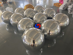 Event & wedding decoration Holographic Iridescent Inflatable Mirror Spheres