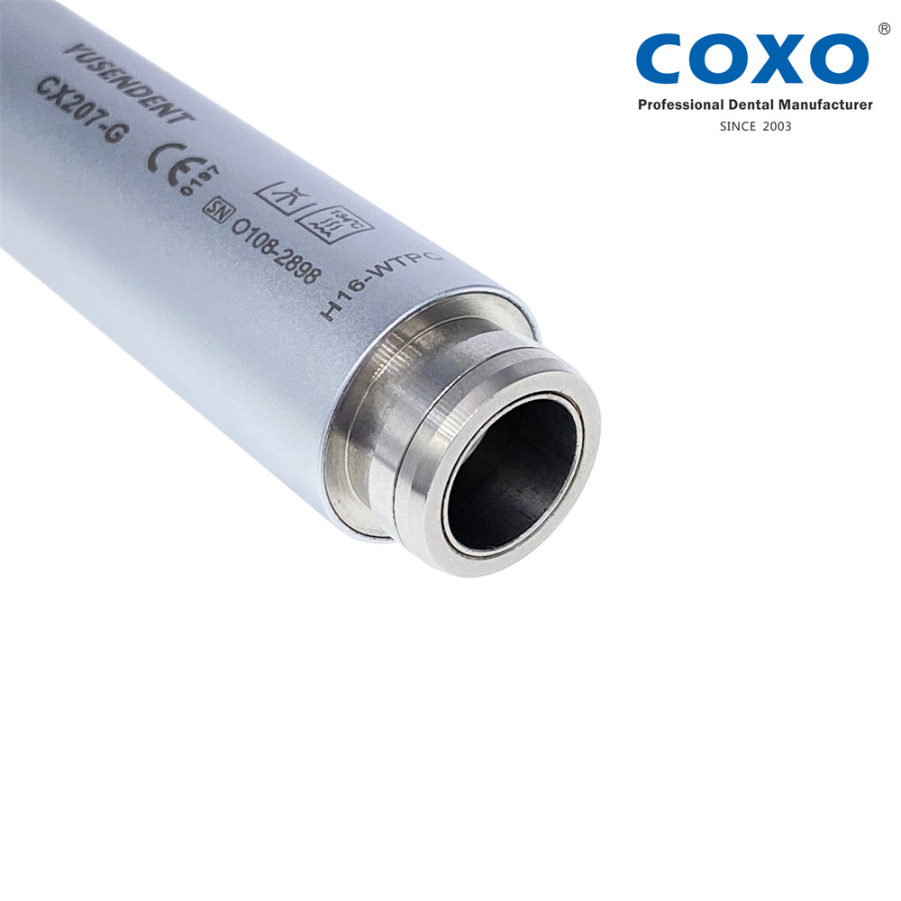 COXO YUSENDENT CX207-G H16-WTPQ / H16-WSPQ Dental Fiber Optic High Speed Air Turbine Handpiece