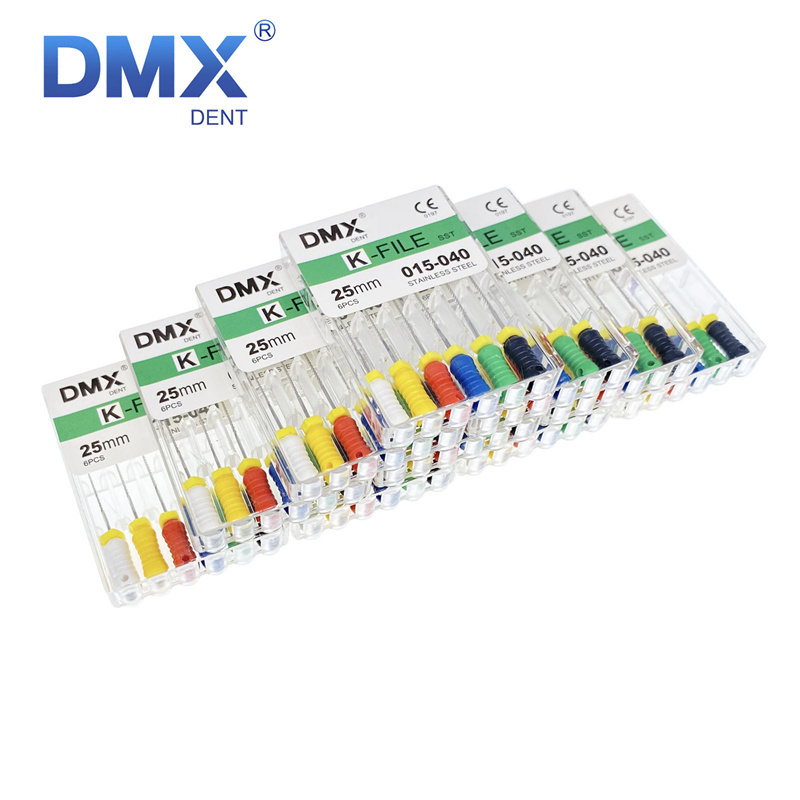 DMXDENT Dental K-File Root Canal Hand Use Endo Endodontics Dental Files