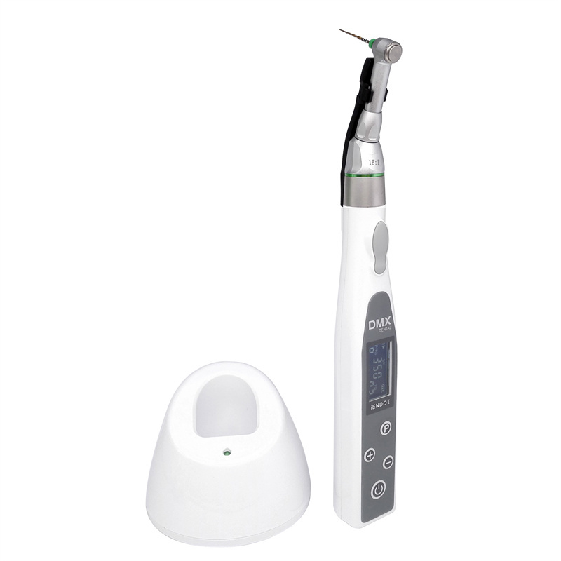 DMXDENT Dental Protaper PT-Blue Heat Activated Niti Endodontic Root Rotary Canal Files LED ENDO Motor Cordless 16:1 Contra Angle Handpiece