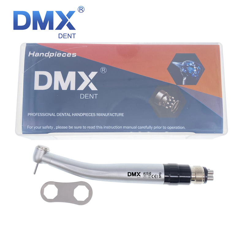 DMXDENT A12-E SPQ Dental E-generator LED High Speed Handpiece 4 Spray+LED Quick Coupler 2/4 Hole