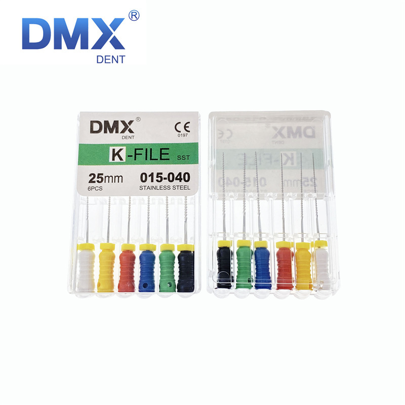DMXDENT Dental K-File Root Canal Hand Use Endo Endodontics Dental Files