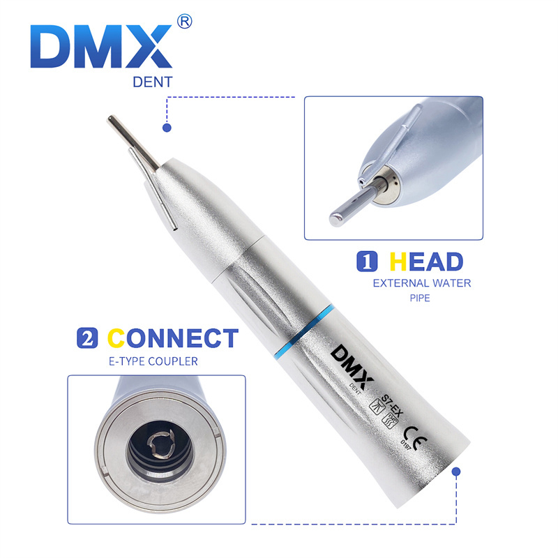 DMXDENT S7-EX Dental External Water Channel Surgical Straight Low Speed Handpiece