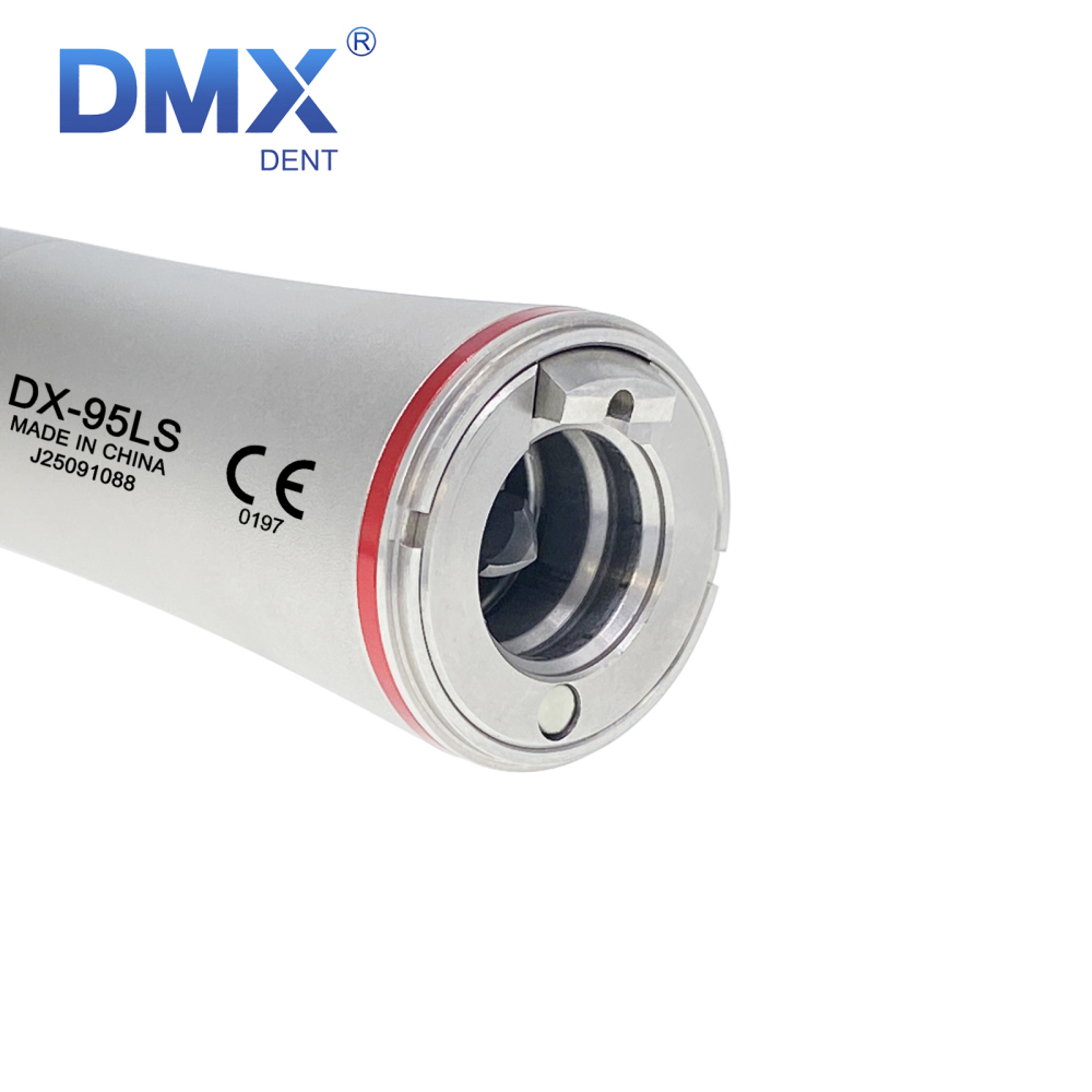 DMXDENT DX-95LS 1:5 Dental Increasing Fiber Optic Contra Angle Handpiece Fit NSK Electric Motor